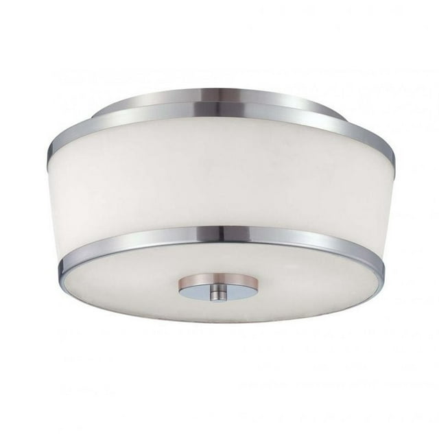 Savoy House Hagen Flush Mount in Satin Nickel