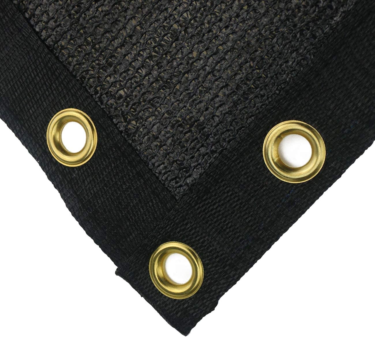Bibana 6ft x 50ft Privacy Fence Screen Windscreen Shade Cloth for Garden and Balcony - Black