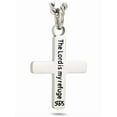 thumbnail image 3 of Men's Stainless Steel Psalm Cross Necklace- Psalm 91 by Shields of Strength, 3 of 4