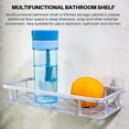 thumbnail image 3 of Shelf Shower Shelf Adhesive Aluminum Shower Caddy For Shampoo Holder Kitchen Rack Storage Organizer, 3 of 5