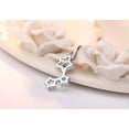 thumbnail image 5 of MATROOY Women 925 Sterling Silver Shiny Crystal Star Pendant Necklace Chain Jewelry-Silver, 5 of 5