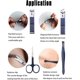 thumbnail image 5 of Kit de manicura y pedicura, juego de manicura, kit de cortaúñas portátil, kit de cortaúñas profesional 7 en 1 de acero inoxidable con caja exquisita, 5 of 5