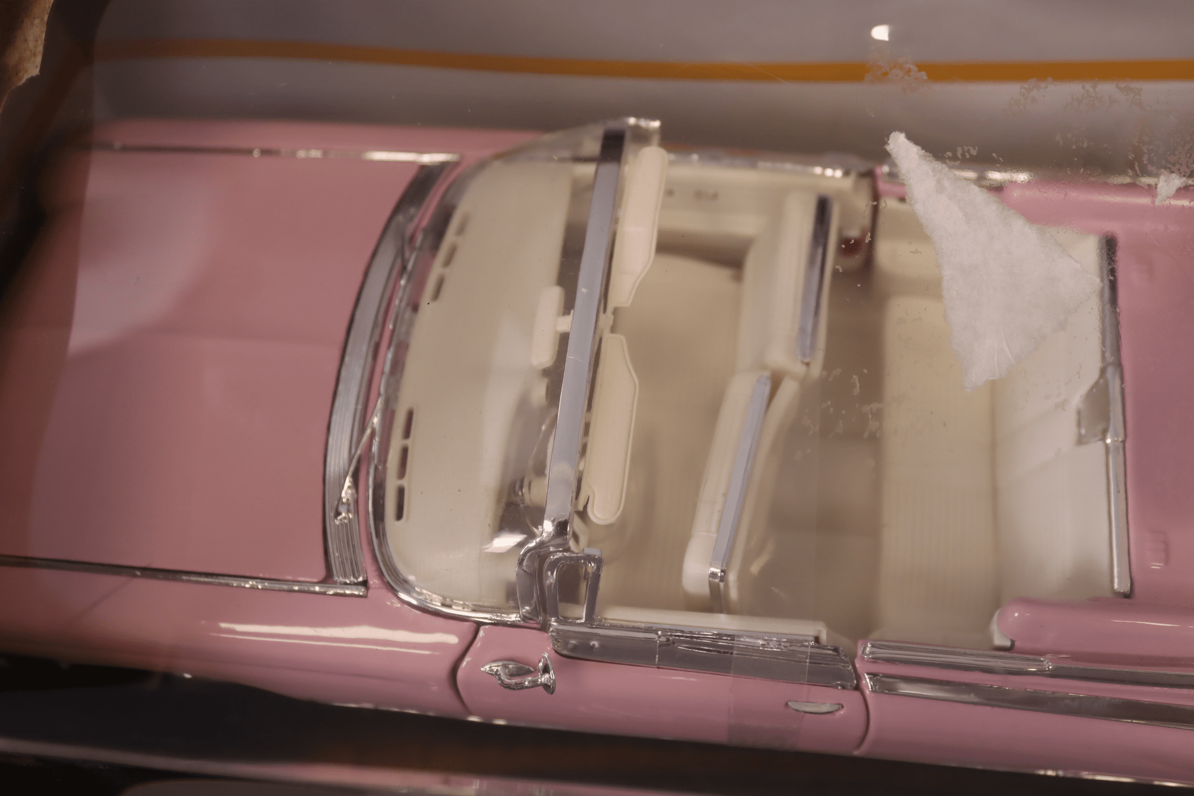1959 Cadillac Eldorado Biarritz Convertible, Pink - Maisto