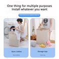 thumbnail image 6 of under $5 Usloyux Laundry Basket Large Laundry Hamper Waterproof Collapsible with Handle Dirty Clothes Hamper Bathroom College Essentials Storage for College Dorm, Family, 6 of 8