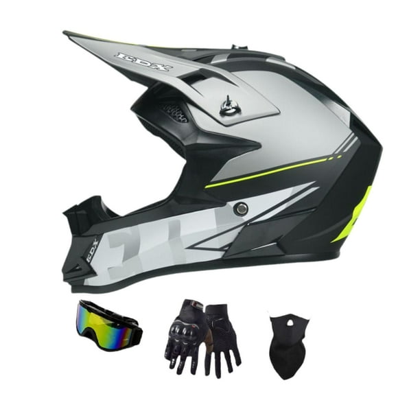 Casco de ciclismo integral ligero y cómodo con accesorios para bicicleta L