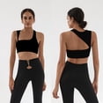 thumbnail image 2 of Aooho Sports Bras for Women Criss-Cross Back Padded Workout Tank Tops Vest Medium Support Crop Tops for Women, 2 of 7