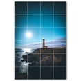 thumbnail image 1 of Picture-Tiles.com: Lighthouse Ceramic Tile Wall Mural WAL500818-46S. 17"W x 25.5"H using (24) 4.25" x 4.25" Ceramic Tiles-Satin Finish, 1 of 3