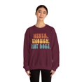 thumbnail image 4 of Hot Dog Never Enough Sweatshirt Gifts Crew Neck Shirt Long Sleeve Unisex, 4 of 7