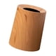 thumbnail image 2 of Papelera de madera elegante sin tapa, multiusos, para el hogar L. marrón, 2 of 9