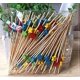 thumbnail image 1 of Cocktail Sticks 100 Counts Wooden Toothpicks Party Supplies Frill Finger Food Fruits Sandwich Nibbles - Multicolor Stars, 1 of 5
