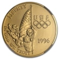 thumbnail image 2 of 1996-W Gold $5 Commem Flag Bearer MS-70 NGC, 2 of 3