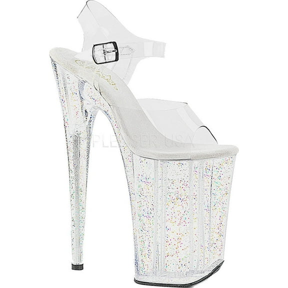 Women's Pleaser Infinity 908MG Ankle-Strap Platform Sandal