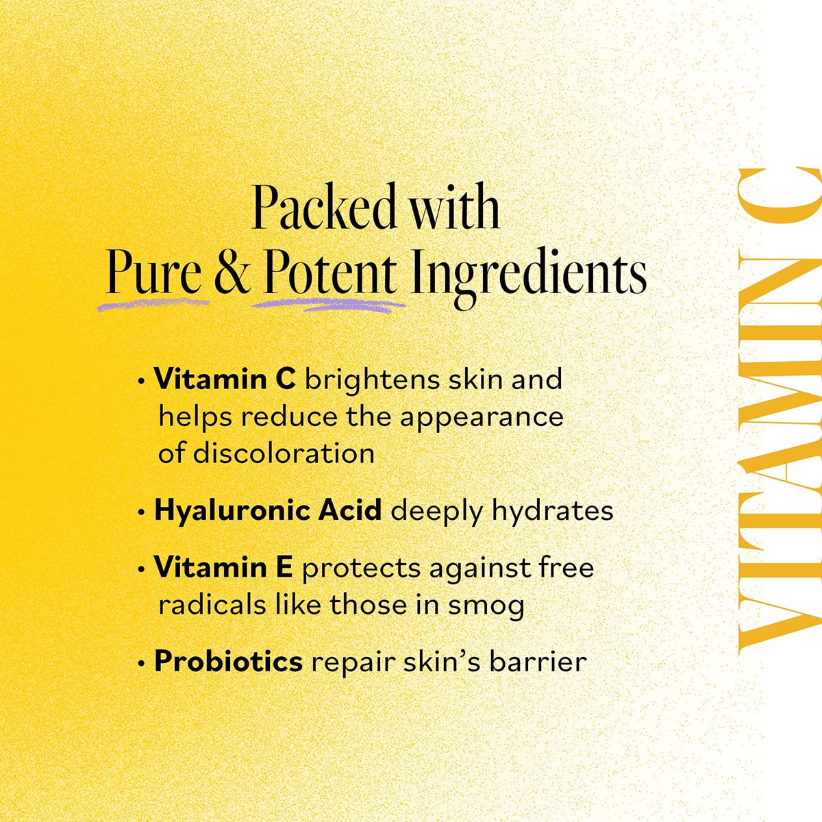 Derma E Vitamin C Concentrated Face Serum with Hyaluronic Acid, 2 Fl Oz