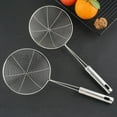 thumbnail image 2 of HAOAN Stainless Steel Food Strainer - Metal Mesh Skimmer for Cooking  Baking  and Frying - Kitchen Colander Tool zzz, 2 of 7