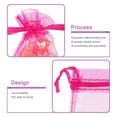 thumbnail image 6 of 100 Pcs Jewelry Bag Birthday Bags for Presents Gift Party Drawstring Reusable Baggies Organza, 6 of 6