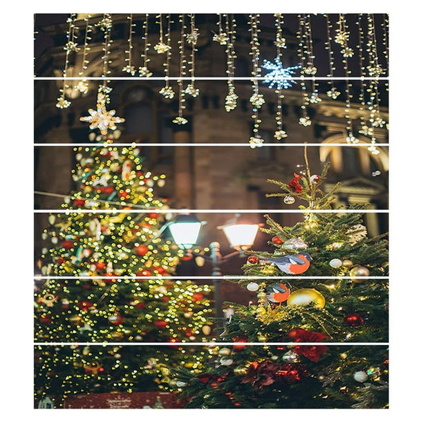 Bewildely Decoración de escaleras de Navidad Calcomanía de escaleras divertidas Pegatinas de escaleras lindas Pegatinas de escaleras creativas Kits de decoración para fiestas Bewildely HA013974-00