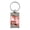 Pink, variant on Ram Logo Rectangular Wave Black Key Fob