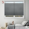 thumbnail image 6 of Keego New Energy Saving Heat Insulating Celluar Shades Honeycomb Window Blinds Light Filtering Slate Gray Color 56.5"w x 66.0"h, 6 of 8