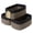 Black/Brown-3pcs-L11.5xW7.5xH4.7", variant on Storage Chest Brown 3pcs-L11.5xW7.5xH4.7" Organizing Household Items