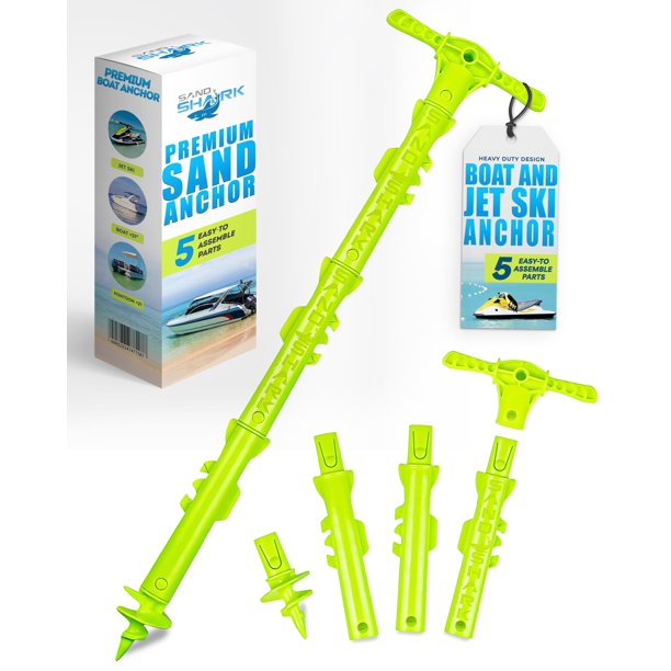 Ancla para Bote SandShark de 1,2 m para Aguas Poco Profundas de Plástico ABS