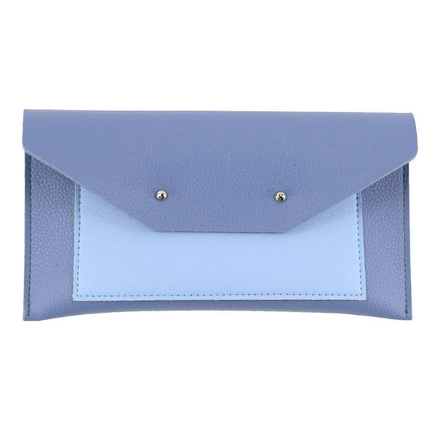 Estuche blando Baoblaze para anteojos portátiles ultraligeros Azul