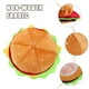 thumbnail image 3 of Sombrero con forma de hamburguesa, lindo sombrero de hamburguesa, sombrero de hamburguesa, divertido sombrero, 3 of 7