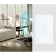 thumbnail image 3 of Interruptor de luz táctil WiFi, interruptor inteligente apt / aplicación de inteligente interruptor de temporizador 4 interruptor Interruptor blanco 4 Sunnimix Interruptor táctil inteligente WiFi RF, 3 of 8