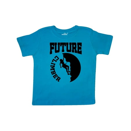 

Inktastic Climbing Future Climber Gift Toddler Boy or Toddler Girl T-Shirt