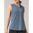 thumbnail image 4 of Camiseta deportiva de secado rápido para mujer, chaleco sin mangas para correr, correr, entrenamient Abanopi Chaleco deportivo, 4 of 7