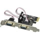 SIIG 2 Port RS232 Serial PCIe 16950 UART RS-232 - Adaptateur Série - PCIe Profil Bas - x 2 – image 2 sur 2