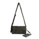 thumbnail image 5 of Bolso cruzado para mujeres bolso de algodón acolchado color sólido bolso de moda, 5 of 9
