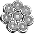 thumbnail image 1 of Shaver Heads Replacement, 8D Blade Replacement Heads, Universal Replacement Blade Head Shaver for Men, Silver, 1 of 4