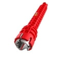 thumbnail image 2 of Llave Inglesa Llave De Fregadero Multifuncional 8 En 1 Herramienta De Acero Mano De Obra De Acero Ahorrando Llave De Plomería De Nivel Rojo Para Inodoro, 2 of 8