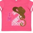 thumbnail image 4 of Inktastic 2nd Birthday 2 Year Old Cowgirl Hat Girls Toddler T-Shirt, 4 of 5