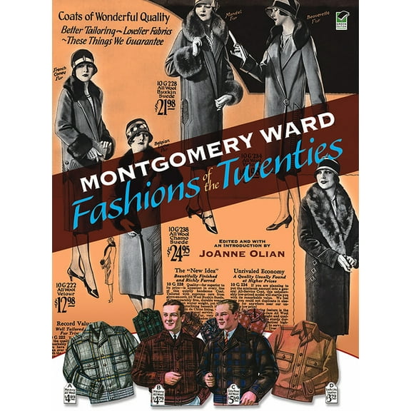 Dover Fashion and Costumes Montgomery Ward Fashions of the Twenties, (Paperback)