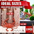 thumbnail image 4 of Figura de juguete The Little Green Change Red Crab 13x17 cm, 2 unidades, 4 of 9