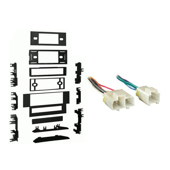 Fits Nissan 200SX 1984-1988 Single DIN Stereo Harness Radio Install Dash Kit