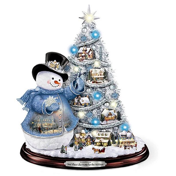 Pegatina de Navidad con escultura giratoria de árbol de Navidad, calcomanías adhesivas para ventana, pegatinas de tren de muñeco de nieve de invierno, decoración de fiesta en casa