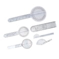thumbnail image 3 of Medical Goniometer, Multifunction Finger Goniometer Space Saving PVC  for Physical Therapists, 3 of 7