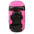 thumbnail image 2 of Espesar Kick Boxing Punching Mitts Pads Strike Curvo Entrenamiento Focus Target Muay Thai (Rosa Roja), 2 of 11
