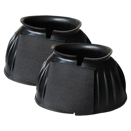 2x Horse Bell Boots Overreach Boot Equine Hoof Protector Comfortable XL