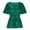 Army Green, variant on Womens Trendy Shiny Sequins Belted Blouses Tops Women's Fashion V-neck Sequin Women's Short-sleeved T-shirt Women