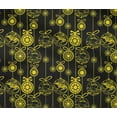 thumbnail image 4 of oneOone Cotton Flex Black Fabric Merry Christmas Fabric For Sewing Printed Craft Fabric By The Yard 40 Inch Wide, 4 of 4