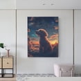thumbnail image 6 of Xecao Starry Sky Cloud Puppy for Ready-to-Hang Canvas Art 12x16 Inches - Waterproof HD Print Solid Wood Frame for Gifting,Vertical, 6 of 8