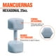 thumbnail image 2 of Mancuernas Pesas Hexagonales 12.5kg Altera Entrenamiento 2pz, 2 of 6