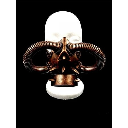 Kayso GSM005BR Steampunk Gas Mask with Tubes, (Best Gas Masks For Sale)