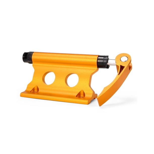 Advancent Universal Bike Front Fork Abrazadera fija Reemplazo Aleación de aluminio Bicicletas de carretera Horquillas Soporte de suelo Sujetador Ciclismo Amarillo