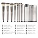 thumbnail image 4 of Juego de 18 Brochas KRAUMETIK para Maquillaje Profesional, Incluye Pinceles para Base, Sombra, Polvo y Más, Diseño Elegante y Portátil, Ideal para Principiantes y Expertos., 4 of 5