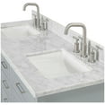 thumbnail image 5 of Ariel D061dcw2rvo Kensington 61" Free Standing Double Rectangular Basin Vanity Set - Grey, 5 of 7
