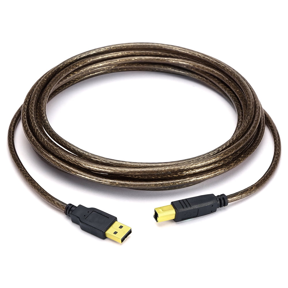 Valink Extension Printer Cable USB 2.0 A Male to B Male Computer Wire